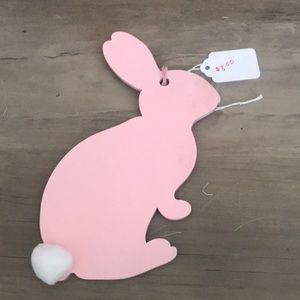 New Hand Painted Easter Bunny